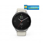 Smart hodinky 8900, GPS, AMOLED 43 mm, telefónovanie, Alexa, strieborné