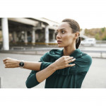 Smart hodinky 8900, GPS, AMOLED 43 mm, telefónovanie, Alexa, strieborné