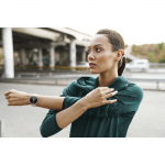 Smart hodinky 8900, GPS, AMOLED 43 mm, telefónovanie, Alexa, strieborné