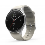 Smart hodinky 8900, GPS, AMOLED 43 mm, telefónovanie, Alexa, strieborné