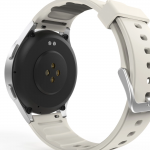 Smart hodinky 8900, GPS, AMOLED 43 mm, telefónovanie, Alexa, strieborné
