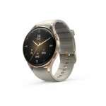 Smart hodinky 8900, GPS, AMOLED 43 mm, telefónovanie, Alexa, zlaté