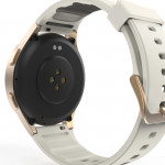 Smart hodinky 8900, GPS, AMOLED 43 mm, telefónovanie, Alexa, zlaté