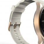 Smart hodinky 8900, GPS, AMOLED 43 mm, telefónovanie, Alexa, zlaté