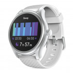 Smart hodinky 5010, monitor spánku, okrúhle, vodotesné, 46 mm, str./sivá