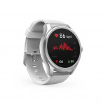 Smart hodinky 5010, monitor spánku, okrúhle, vodotesné, 46 mm, str./sivá