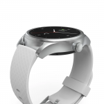 Smart hodinky 5010, monitor spánku, okrúhle, vodotesné, 46 mm, str./sivá