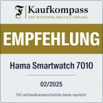 Smart hodinky 7010, GPS, AMOLED 47 mm, telefónovanie, vodotesné, antracit