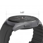 Smart hodinky 7010, GPS, AMOLED 47 mm, telefónovanie, vodotesné, antracit