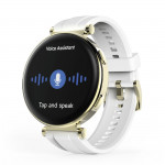 Smart hodinky 7000, AMOLED 43 mm, telefónovanie, vodotesné, zlaté