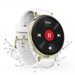 Smart hodinky 7000, AMOLED 43 mm, telefónovanie, vodotesné, zlaté