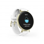 Smart hodinky 7000, AMOLED 43 mm, telefónovanie, vodotesné, zlaté