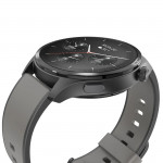 Smart hodinky 9000, GPS, hudba, AMOLED 47 mm, vodotesné, antracit