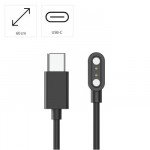 Nabíjací kábel pre Hama smart hodinky, magnetické nabíjanie, USB‑C, 60 cm