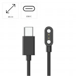 Nabíjací kábel pre Hama smart hodinky, magnetické nabíjanie, USB‑C, 60 cm