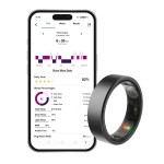 One, smart prsteň, zdravotné dáta, šport, notifikácie, 57 mm, čierny One, smart prsteň, zdravotné dáta, šport, notifikácie, 57 mm, čierny