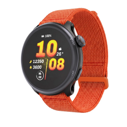 Smart hodinky 9050, bežecké, GPS, offline mapy, 45 mm, 5 ATM, oranžové