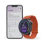 Smart hodinky 9050, bežecké, GPS, offline mapy, 45 mm, 5 ATM, oranžové