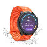 Smart hodinky 9050, bežecké, GPS, offline mapy, 45 mm, 5 ATM, oranžové
