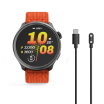 Smart hodinky 9050, bežecké, GPS, offline mapy, 45 mm, 5 ATM, oranžové