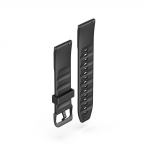 Remienok k hodinkám/smart hodinkám, NFC, bezkontaktné platby, 22 mm, čierny