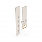 Remienok k hodinkám/smart hodinkám, NFC, bezkontaktné platby, 22 mm, béžový