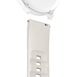 Remienok k hodinkám/smart hodinkám, NFC, bezkontaktné platby, 22 mm, béžový