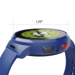 Detské smart hodinky, SIM, GPS, SOS tlačidlo, hlasové/video hovory, modré