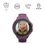 Detské smart hodinky, SIM, GPS, SOS tlačidlo, hlasové/video hovory, fialové Detské smart hodinky, SIM, GPS, SOS tlačidlo, hlasové/video hovory, fialové