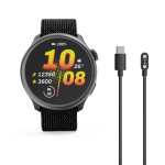Smart hodinky 9050, bežecké, GPS, offline mapy, 45 mm, 5 ATM, čierne
