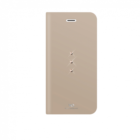 Crystal Booklet Case for Apple iPhone 6/6s/7/8/SE 2020/SE 2022, gold Crystal Booklet Case for Apple iPhone 6/6s/7/8/SE 2020/SE 2022, gold