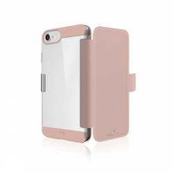 Innocence Business Folio Wallet f. IPH 6/6s/7/8/SE 2020/SE 2022,rose gold