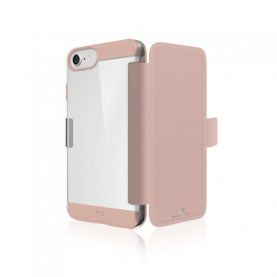 Innocence Business Folio Wallet f. IPH 6/6s/7/8/SE 2020/SE 2022,rose gold