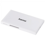 USB 3.0 viacnásobná čítačka kariet, SD/microSD/CF/MS, biela