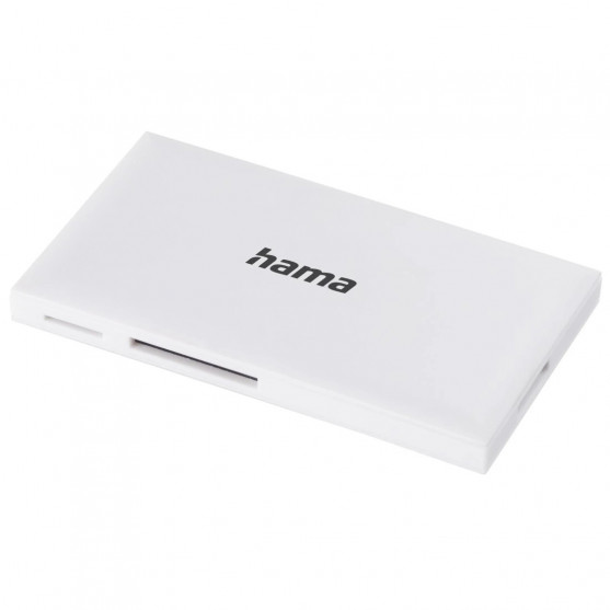 USB 3.0 viacnásobná čítačka kariet, SD/microSD/CF/MS, biela