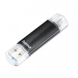 USB kľúč Laeta Twin, USB 3.0, 256GB, 40MB/s, čierny