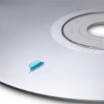 čistiaci disk pre laserovú optiku CD prehrávača, suchý proces