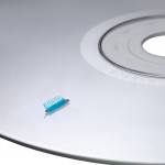 čistiaci disk pre laserovú optiku CD prehrávača, suchý proces