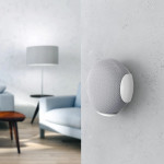 Nástenný držiak pre Google Home/Nest mini, biely