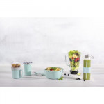 Xavax To Go nádoba na jogurt/müsli/cereálie, 500+200 ml, s uškom, pastelová modrá/šedá