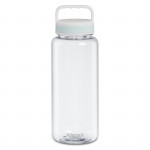 Xavax To Go, fľaša na nápoj, 1,25 l, skrutkovacia, rukoväť, priehľadná