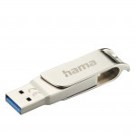 USB kľúč C-Rotate Pro, USB-C 3.1/3.0, 256GB, 100MB/s, strieborný