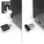 Optická bezdrôtová myš MW-600, 6 tlačidiel, USB‑C/USB‑A, čierna Optická bezdrôtová myš MW-600, 6 tlačidiel, USB‑C/USB‑A, čierna