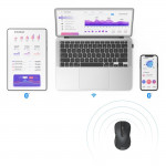 Bezdrôtová optická Multi Device myš MW-650, USB/Bluetooth, čierna