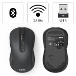 Bezdrôtová optická Multi Device myš MW-650, USB/Bluetooth, čierna Bezdrôtová optická Multi Device myš MW-650, USB/Bluetooth, čierna