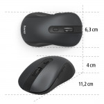 Bezdrôtová optická Multi Device myš MW-650, USB/Bluetooth, čierna Bezdrôtová optická Multi Device myš MW-650, USB/Bluetooth, čierna