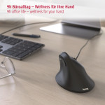 EMC-500 vertikálna ergonomická myš, káblová, 6 tlačidiel, čierna EMC-500 vertikálna ergonomická myš, káblová, 6 tlačidiel, čierna