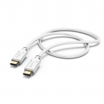 Hama kábel USB-C 2.0 typ C vidlica - C vidlica, 1,5 m, biely Hama kábel USB-C 2.0 typ C vidlica - C vidlica, 1,5 m, biely