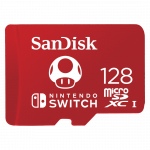 MicroSDXC Extreme 128GB (U3/UHS-I/Cl.10/R100/W90) for Nintendo Switch