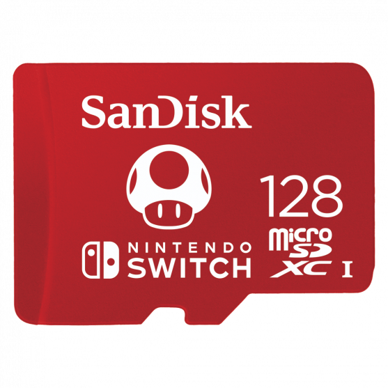 MicroSDXC Extreme 128GB (U3/UHS-I/Cl.10/R100/W90) for Nintendo Switch